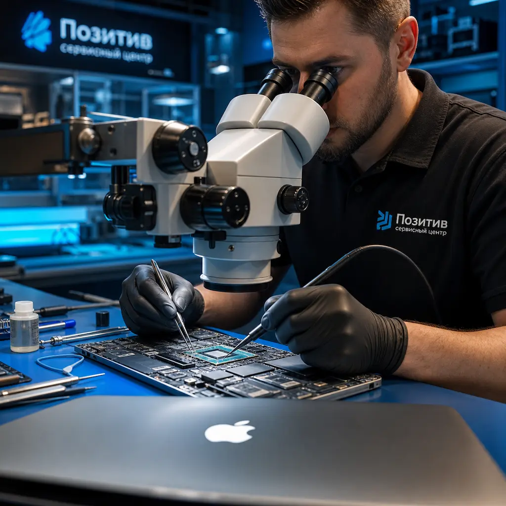 Замена видеокарты Apple MacBook в Архангельске
