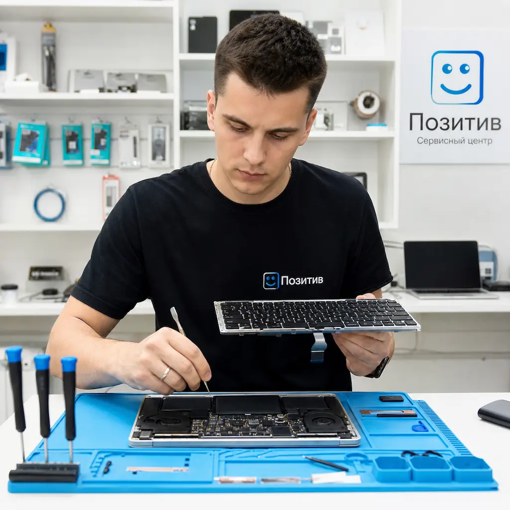 заменить клавиатуру на Apple Macbook в Архангельске