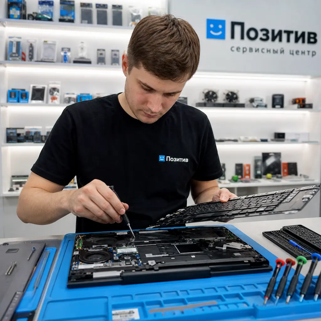 заменить клавиатуру на ноутбуке Samsung в Архангельске