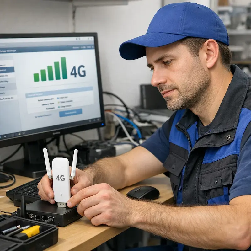 Настройка LTE модема в Архангельске