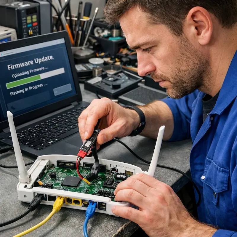 Обновление прошивки роутера в Архангельске