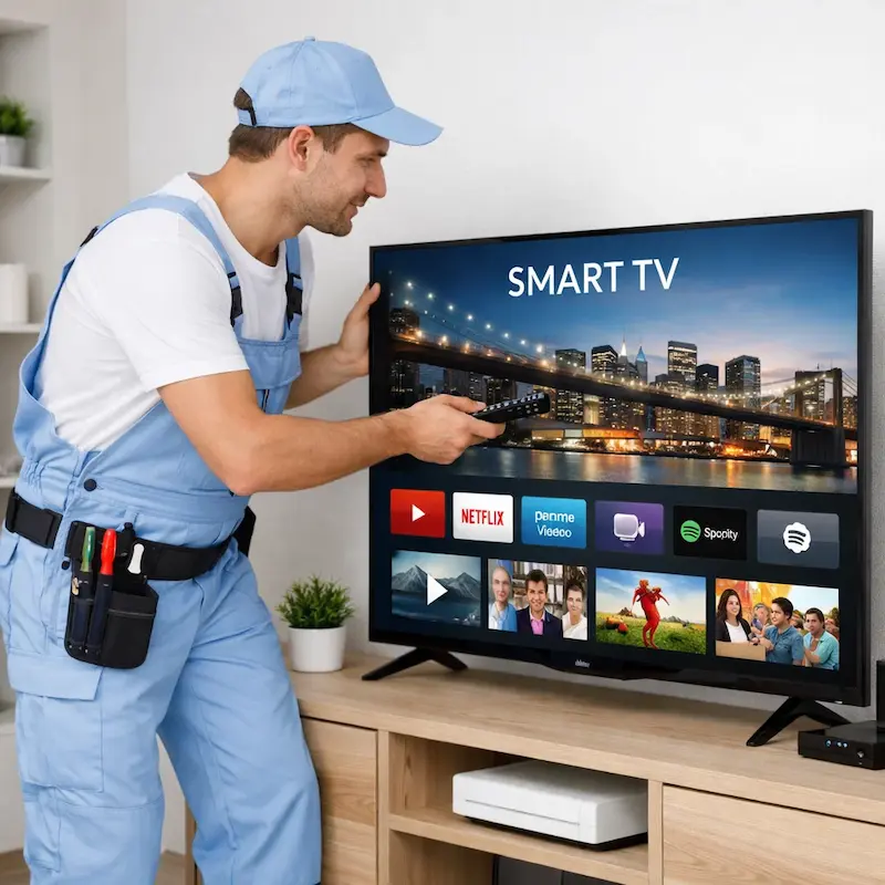 Как вызвать мастера для настройки Smart TV в Архангельске