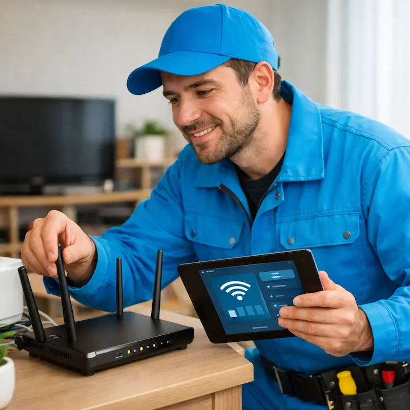 Настройка Wi-Fi для квартиры, дома и офиса в Архангельске