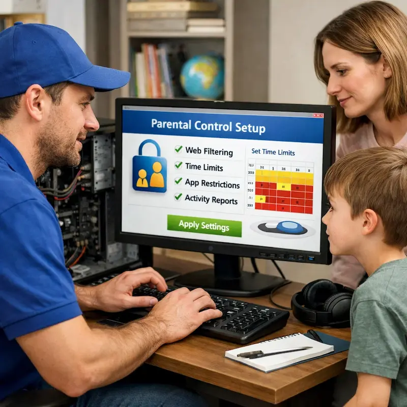 установка родительского контроля в Архангельске