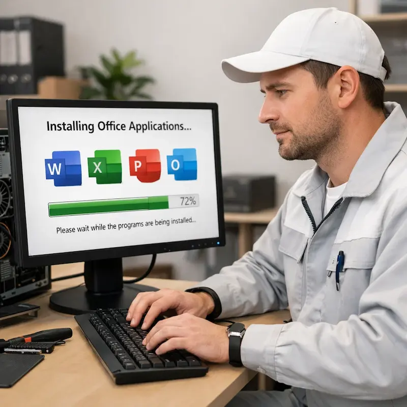 установка офисных программ на компьютер в Архангельске