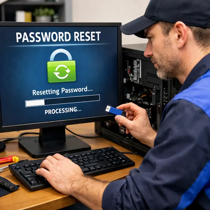 Удаление пароля на компьютере в Архангельске