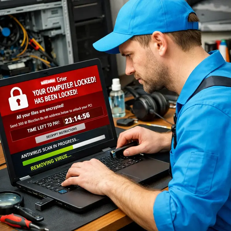 Удалить винлокер в Архангельске